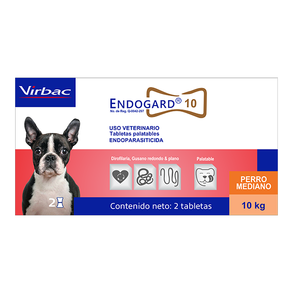 Desparasitante Endogard para perros medianos