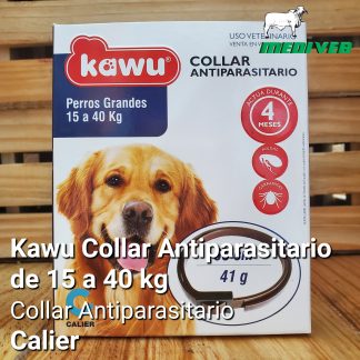 Kawu Collar Antiparasitario hasta 40kg