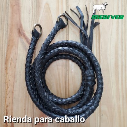 riendas de cuero para caballos