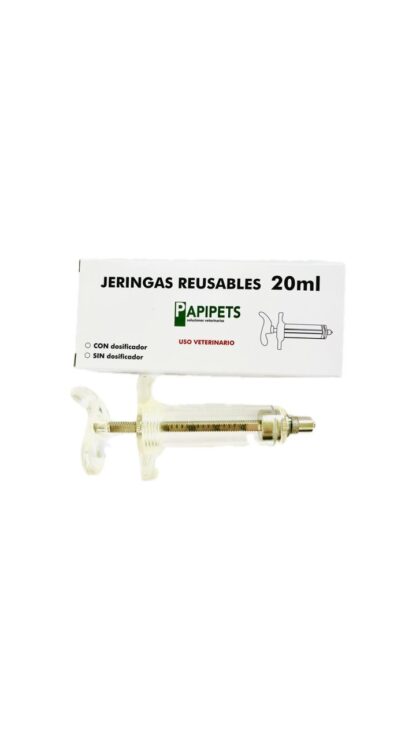 Jeringa sin dosificador 20ml