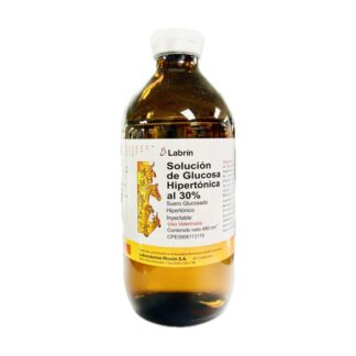 Solución de Glucosa Hipertónica al 30% 480 ml