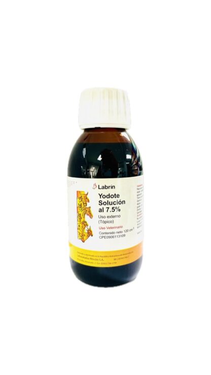 Yodote Solución al 7.5% 120 ml