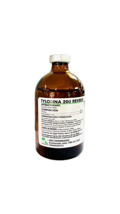 Tylosina 200 mg x 100 ml reveex
