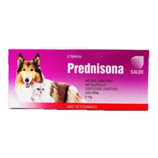 Prednisona 5 mg x 8 tabletas