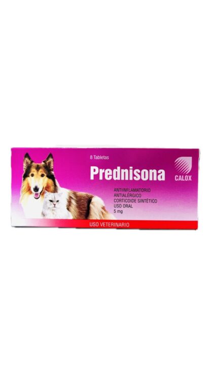 Prednisona 5 mg x 8 tabletas