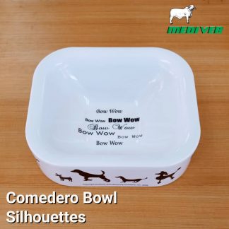 comedero bowl silhouettes