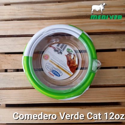 comedero verde cat