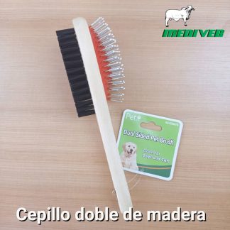 cepillo doble de madera