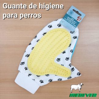 guante de higiene para perros