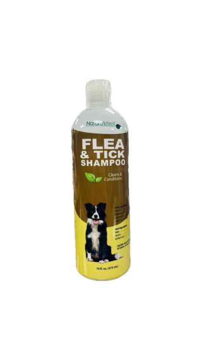 Shampoo flea & tick 473 ml