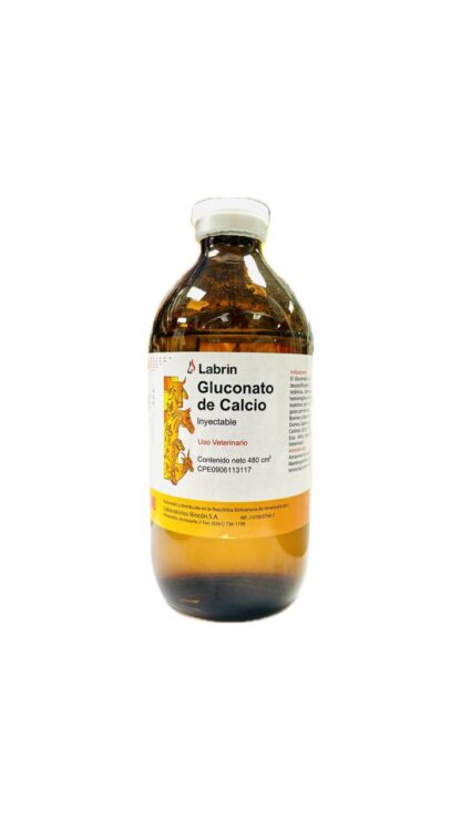 Gluconato de Calcio 25% 480 ml