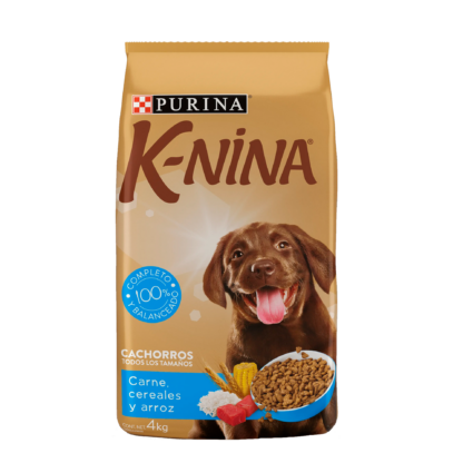 K-nina Cachorro Raza Mediana-Grande carne 4 kg