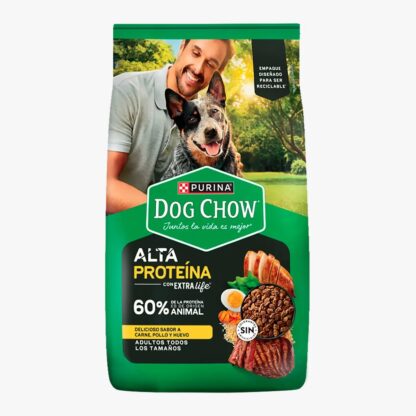 Dog Chow Adulto alta proteína 2 kg